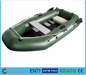 Wholesale Challenger 3 Inflatable Float Boat Durable Plastic Raft Boat With Pump And Oars from china suppliers
