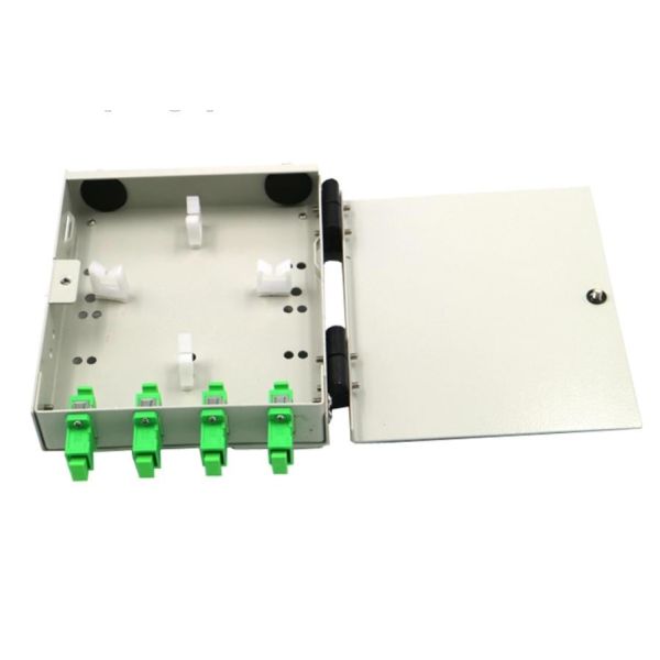 SC/FC/LC/ST Connectors FTTH Access Network Wall Mount Fiber Termination Box