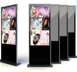China Full HD 1080p 32 inch floor standing interative digital signage display totem flexible design on sale