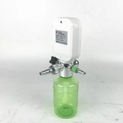 Digital Medical Oxygen Flow Meter With Humidifier Bottle MF5806