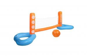 Wholesale Long Lasting PVC Inflatable Kids Toys Volleyball Game Set Quick Set Up Ages 6+ from china suppliers
