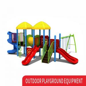 Wholesale Kids Outdoor Playground Equipment ISO14001 For Public Station from china suppliers