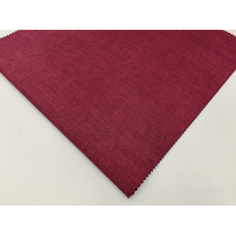 Red 600D Cation Fabric Plain Style PVC Coated Eco-Friendly Solution