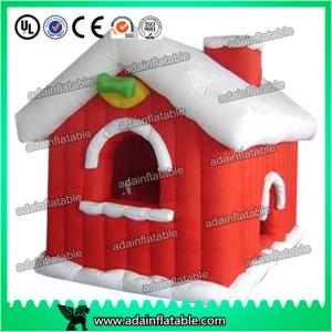 Christmas Event Advertising Inflatable Santa House,Inflatable House Tent