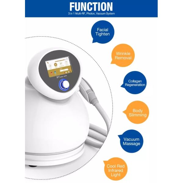 Mini Home Use RF Slimming Machine / 3 Handles Body Slimming Machine