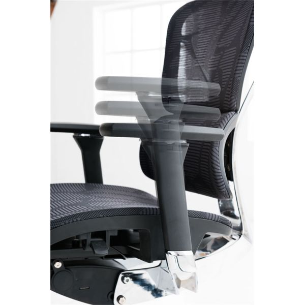 Breathable 0.317m3 W650mm Office Mesh Chairs Dual Backrests