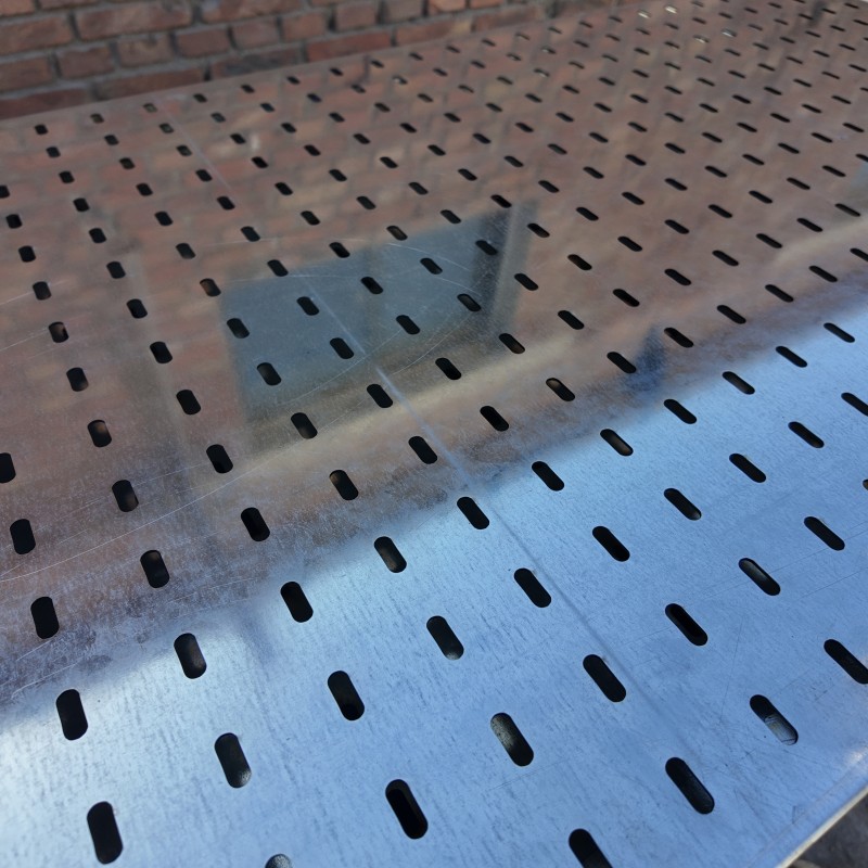 Galvanized Slotted Perforated Sheet 1000×2000mm