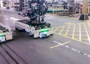 Wholesale DC24V Unmanned AGV Warehouse Automation , Intelligent Automated Guided Carts from china suppliers