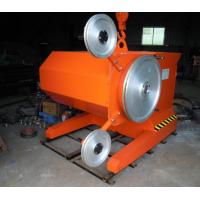 High Precision Wire Saw Machine , Stones Cutting Diamond Wire Cutting Machine for sale