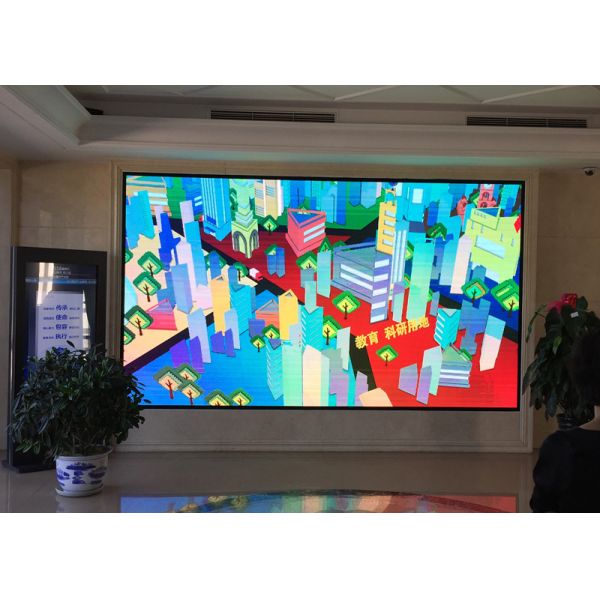 Full Color Indoor LED Panel , P2.5 LED Wall Display Screen High Resolution