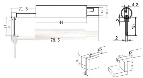 Color Display Surface Roughness Tester High Accuracy Surface Finish Tester