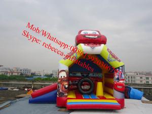 inflatable car bouncy combo inflatable bouncer slide