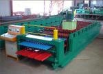 Double Decking Type Color Steel Roll Former Machine 8 - 12 M / Min Production