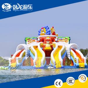 China inflatable water slide for adult, giant slide for sale on sale