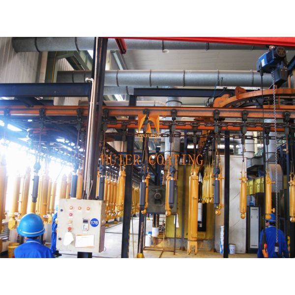 Professional Electrostatic Spray Painting Line For Consistent Paint Coverage Within 5% Error