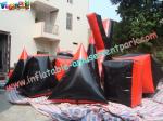 Full Sets Military Inflatable Paintball Bunkers Obstacle Games For Paintball