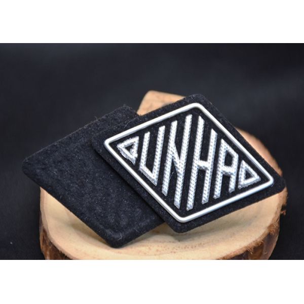 3D TPU Logo Custom Embossed Labels Brand Name Fabric Badges For Clothes