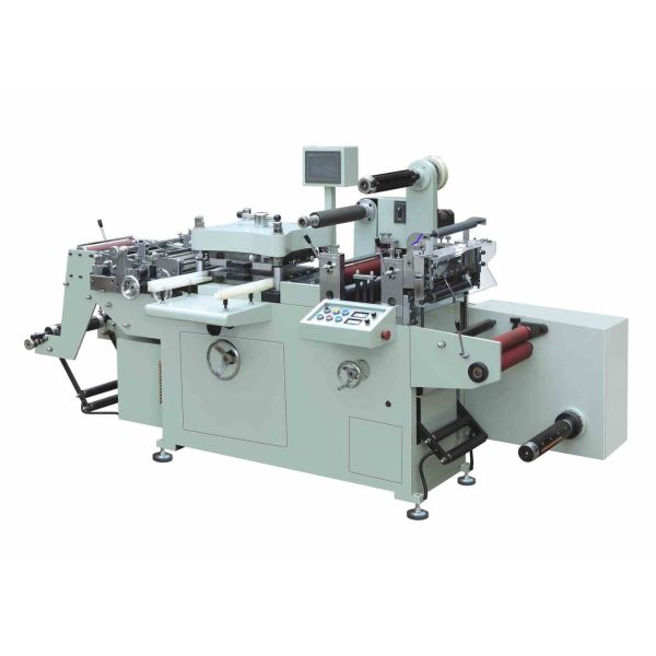 Automatic Double Station Label Die Cutting Machine Hot Stamping