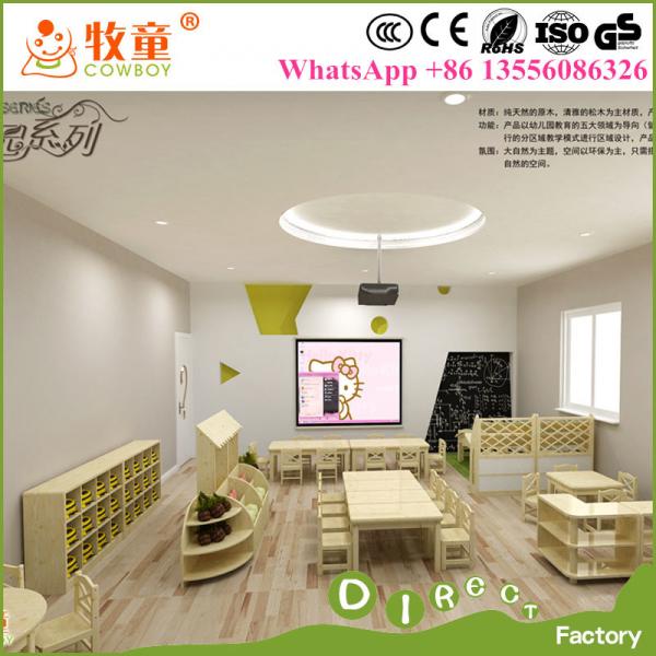 Quality Hot sale Kids wood material and new kindergarten furniture factory supplier in guangzhou china for sale