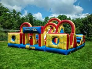 Wholesale Adventure Backyard Obstacle Course Bounce House Kids Fun Obstacle Course Jumpers from china suppliers