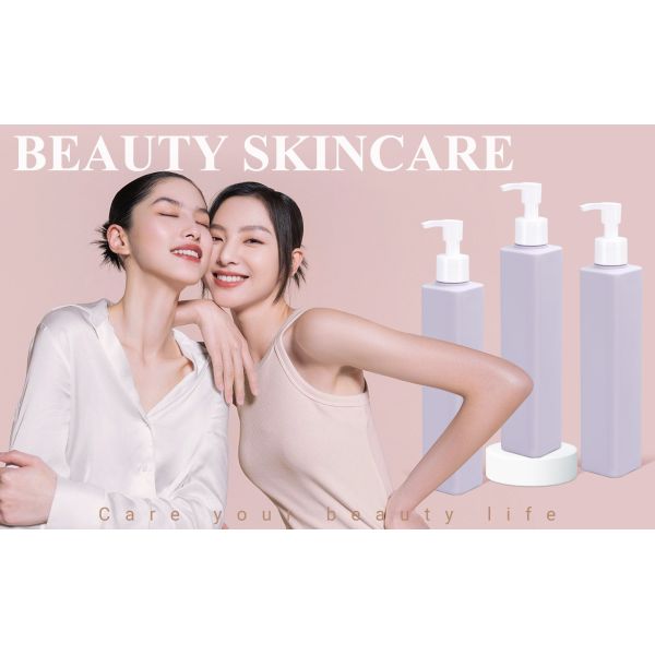 250ml Empty Plastic Cosmetic Bottle Leak Proof Shampoo Skin Care Packaging Travel Toiletries