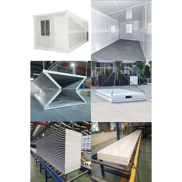 Prefab Modular Folding Camping Tiny Container House Home Office
