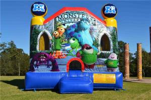 Wholesale Multifunctional Inflatable Bouncer House , Large Commercial Monsters University Adult Jumping Castle from china suppliers