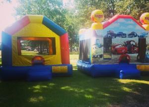 China Kids Inflatable Bouncer House , Comercial Moonwalk Bounce House Jumpers For Party on sale