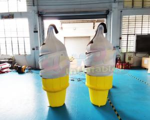 Wholesale Air Ice Cream Characters Advertising Inflatables For Squares from china suppliers