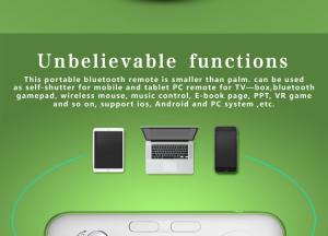 Wholesale Wireless Remote Joystick Controller , IOS Bluetooth Android Gamepad Smart Phone from china suppliers