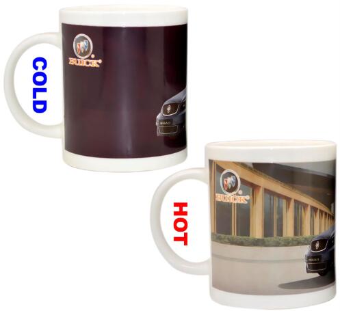 Amazing Effect Change Colour Ceramic Mug / Custom Heat Sensitive Mug