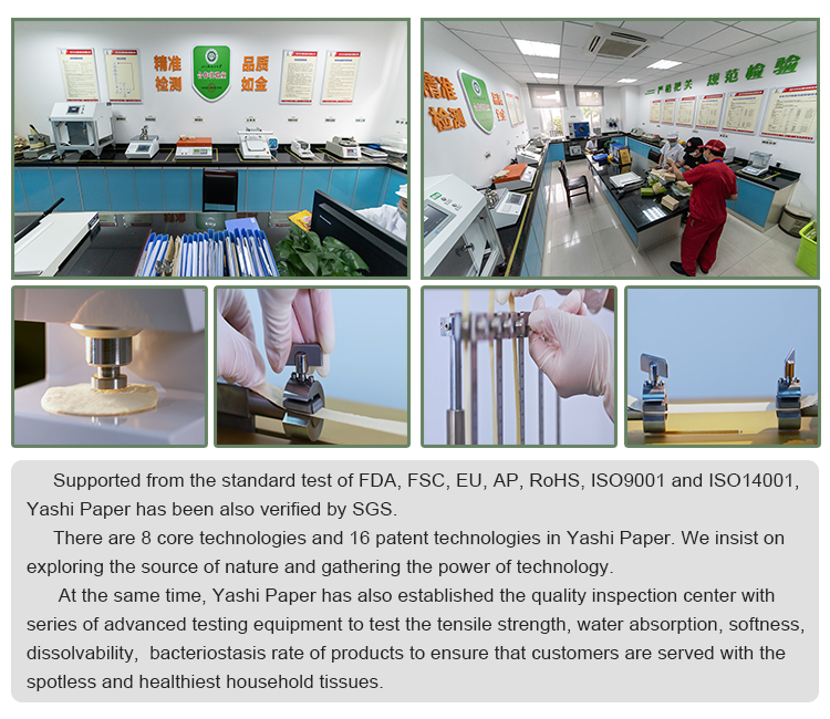 Factory customized Wholesale Good quality 500 sheets rectangular facial tissues