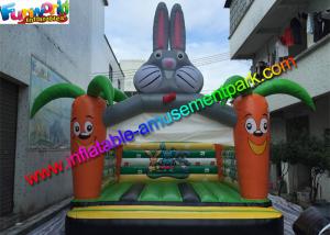 Wholesale Outdoor Commercial Rabbit Inflatable Castles / Bouncing Castles With PVC Tarpaulin from china suppliers