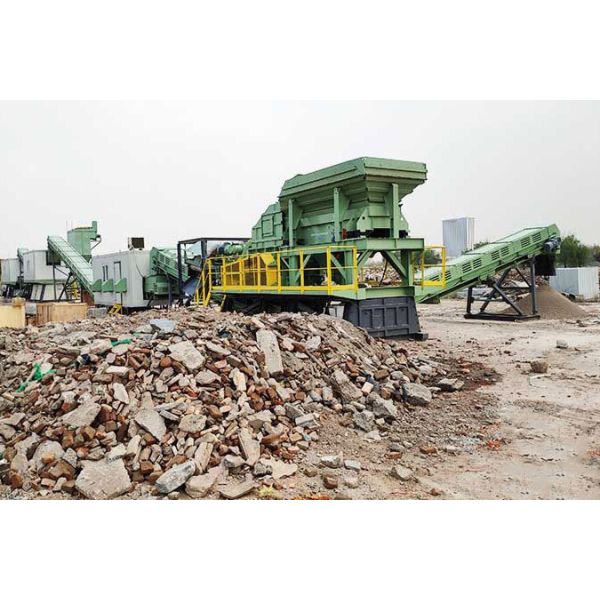 Marble Concrete Pebble Crushing Crusher Recycling Sorting Line