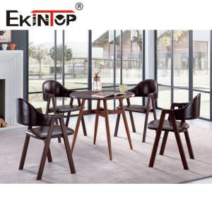 Wholesale Modern Wood Conference Room Tables Chair Set Smooth Surface OEM ODM from china suppliers