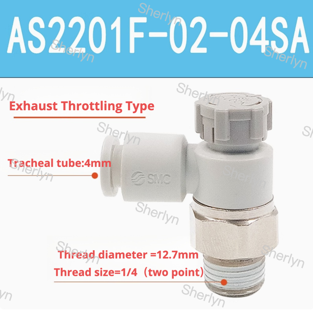 SMC Pneumatic Control Valve AS2201F-02-04S