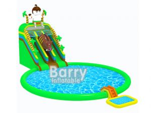 Wholesale Cartoon Jurassic Inflatable Water Park Jungle Inflatable Aqua Park CE Certificate from china suppliers