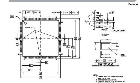Wholesale Integrated Circuit Chip microcontroller unit (MCU) MC9S12B128CPV16 MOTOROLA QFP from china suppliers