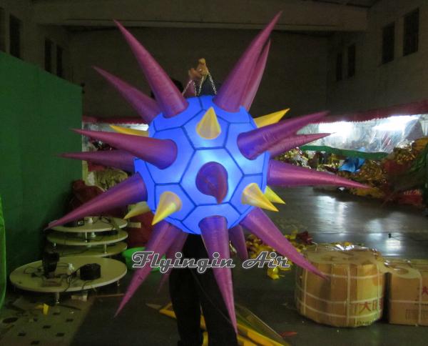 Quality Decorative LED Inflatable Star for Halloween and Bar Decoration for sale