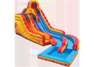 Wholesale Customized Giant Inflatable Water Slides , Blow Up Water Slide For Adults from china suppliers