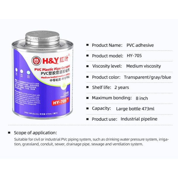 PVC Adhesive product packaging