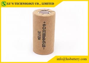 High Efficient Nickel Cadmium Battery For Metal Detectors 1.2V SC1800mah