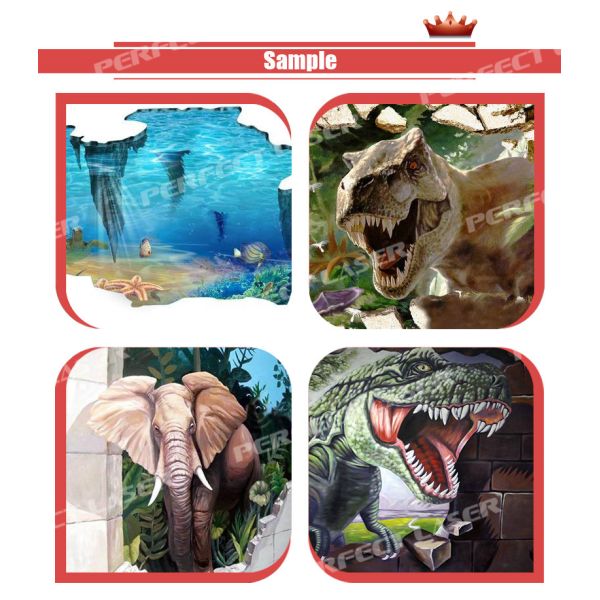 Large Format Direct To Wall Printer Standard Version Horizontal Easy Working