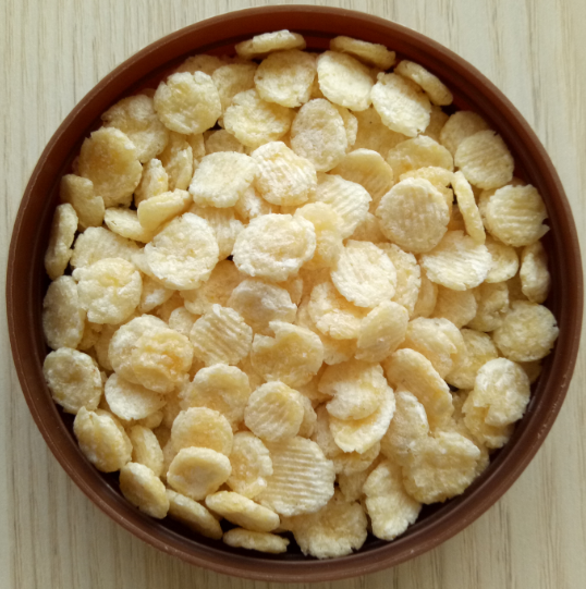 Corn Flakes Breakfast Cereal Making Machine with Provided Video Outgoing-Inspection