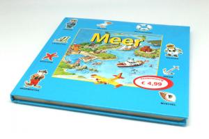 China Meer Sea Port Hardcover Children Book Printing Service on sale
