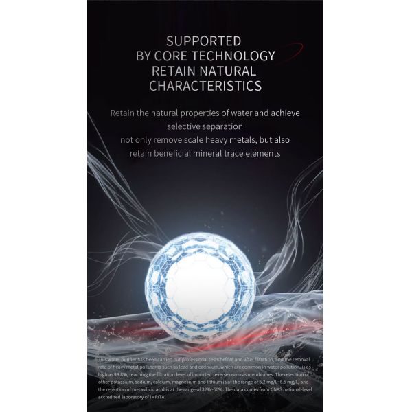 Auto Flush Commercial Reverse Osmosis Water System 120W High Performance