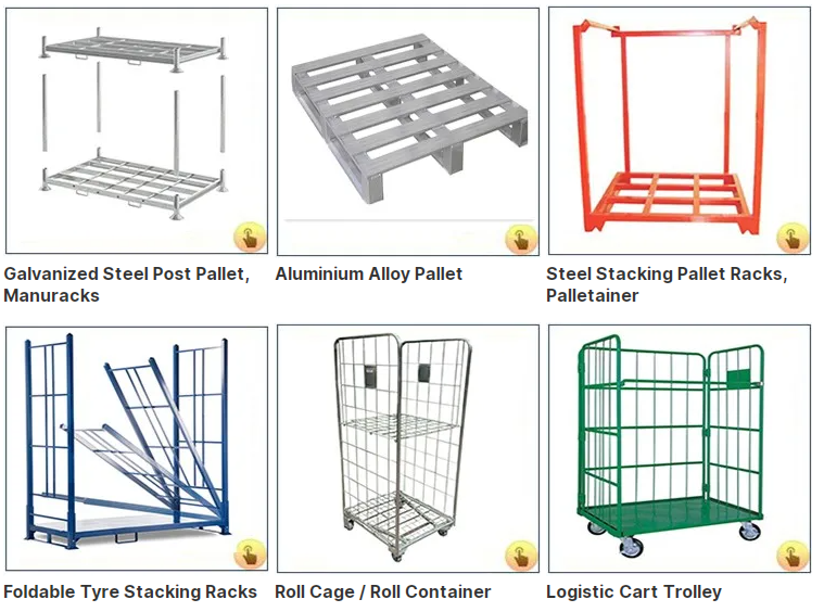 HDPE Solid Plastic Box Packaging Plastic Pallet Bulk Container With Wheel Heavy Duty 4 Way Entry Solid Storage Stackable Pallet Boxs With Wheels