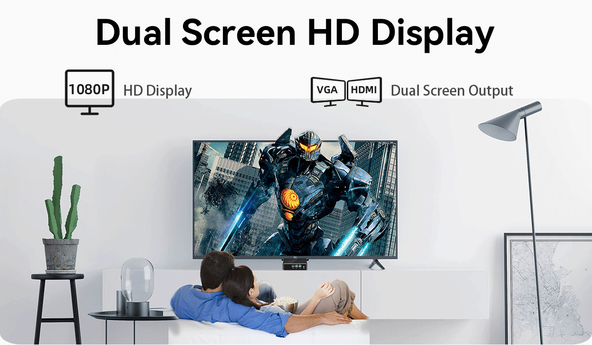 Intel Core i3 i5 i7 Series Mini Computer With DDR4 Or DDR3L Memory Support HD Display