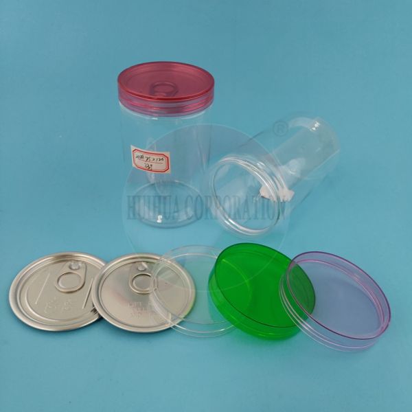 Safe Leak Free Lid Plastic Storage 500ml Screw Cap Food Grade Jar