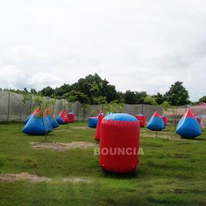 Wholesale 0.6mm PVC Tarpaulin Inflatable Paintball Bunker Airsoft Bunker Set For Shooting Games from china suppliers